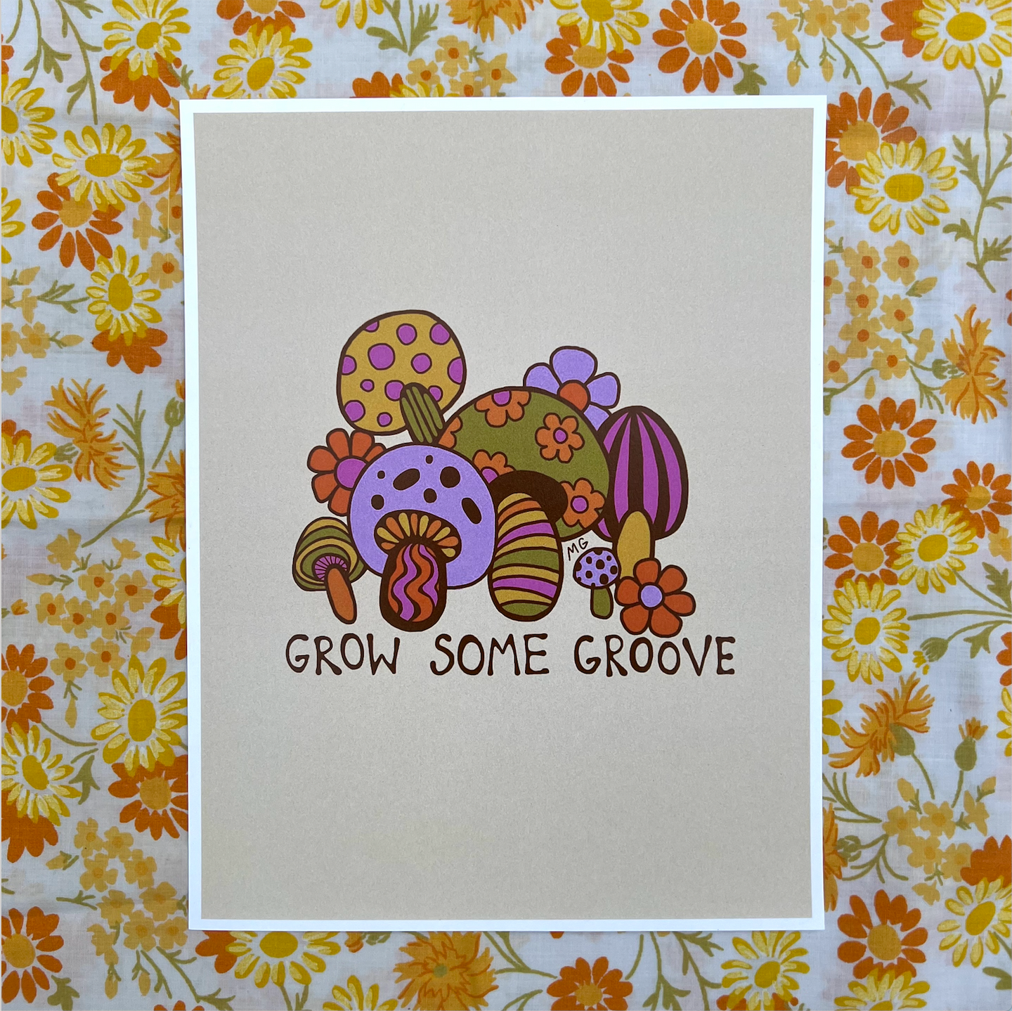 Grow Some Groove Print