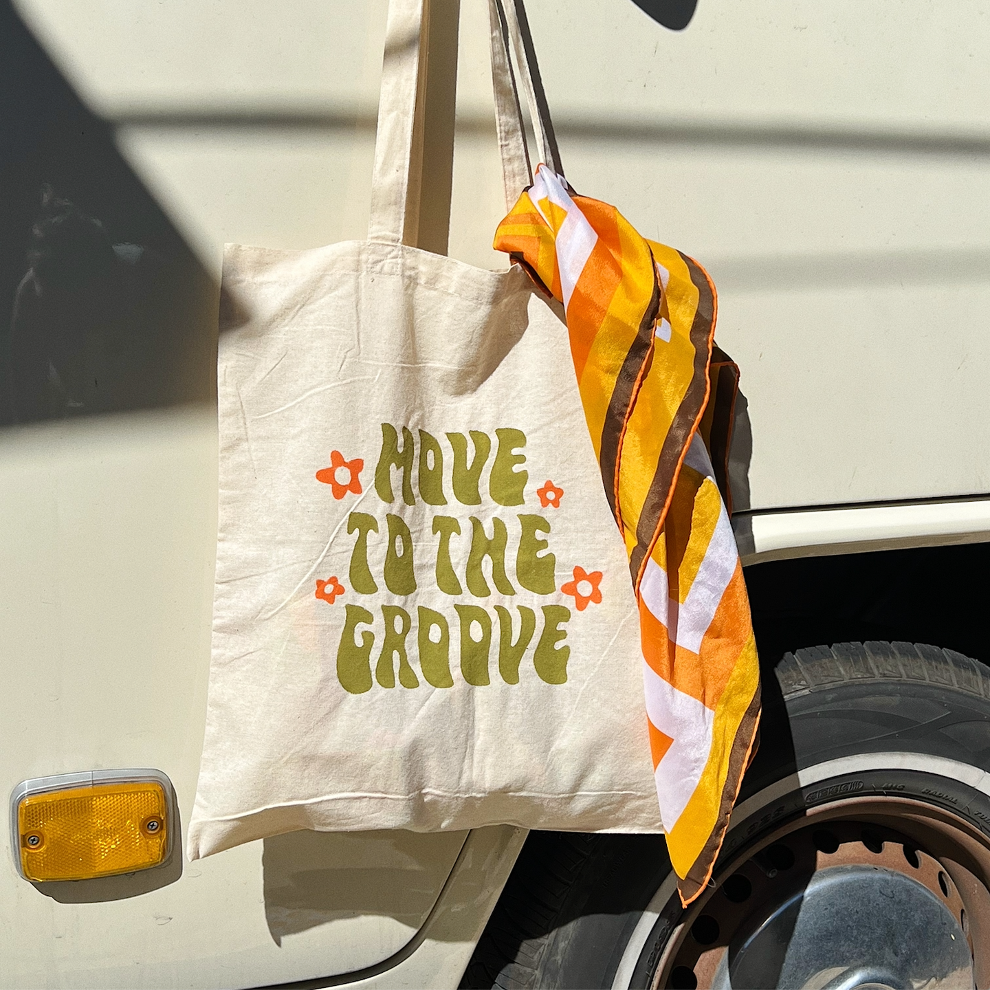 Move To the Groove Tote