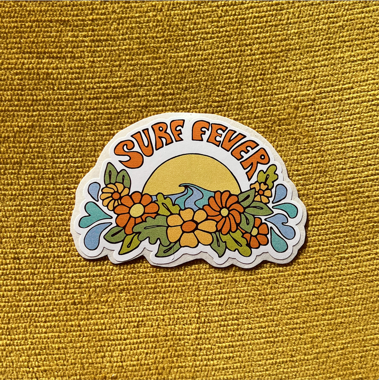 Surf Fever Sticker